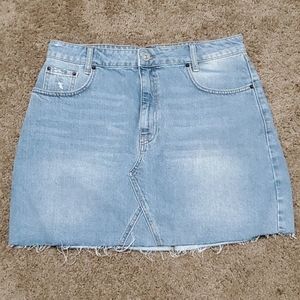 Denim skirt